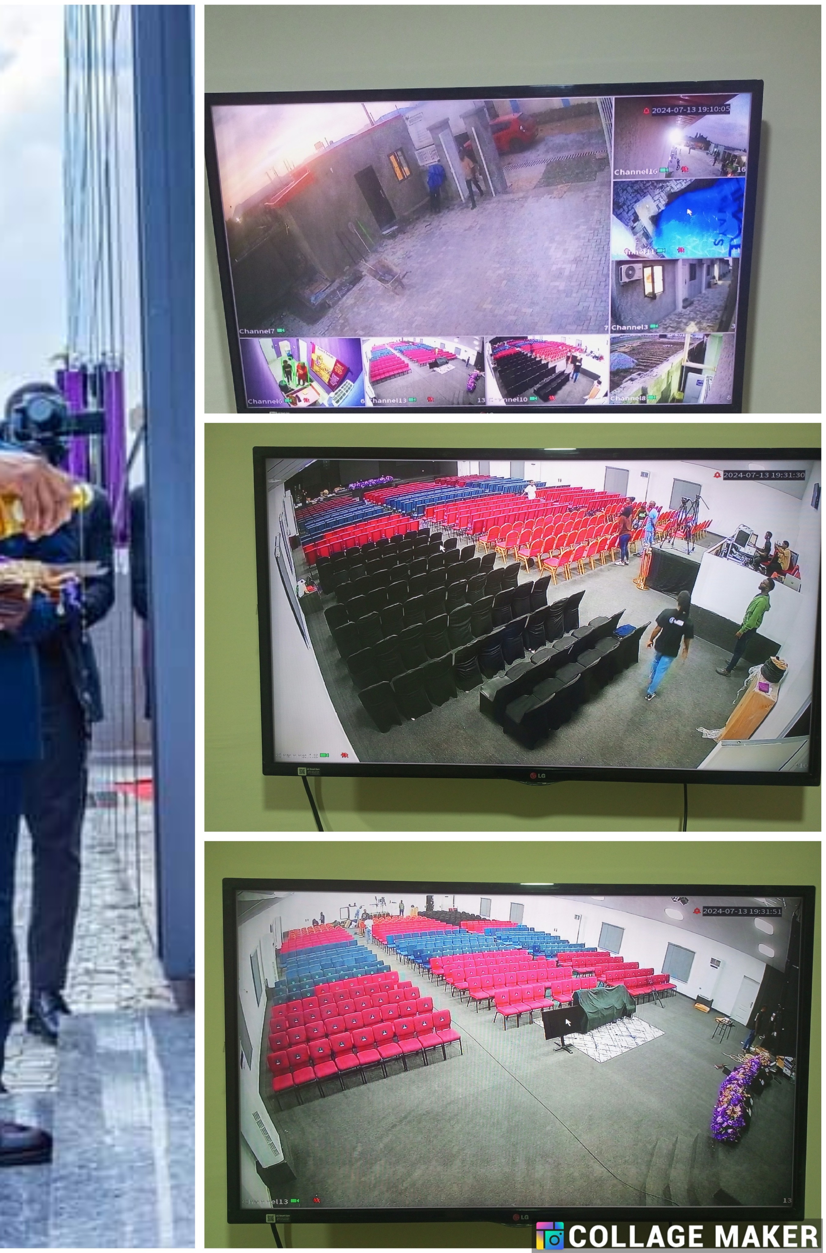 INSTALLATION OF CCTV SURVEILLANCE SYSTEM